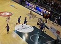 Match de Pro A en 2016 entre l'Élan Chalon et Paris Levallois