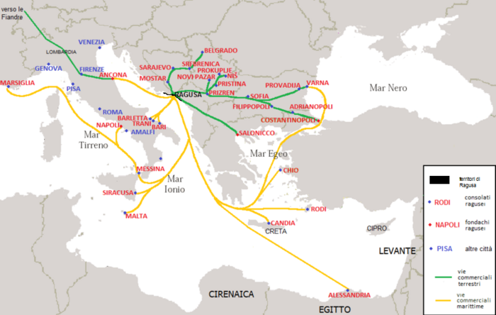 Expansion and trade of Ragusa Espansione di Ragusa.png