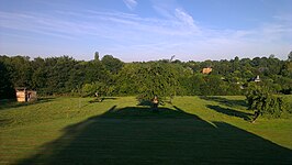 Landschap bij Fourneville