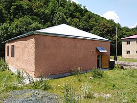 Gallery building in the village