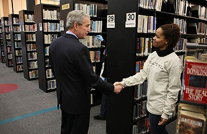 George W. Bush, "Martin Luther King day 2008"