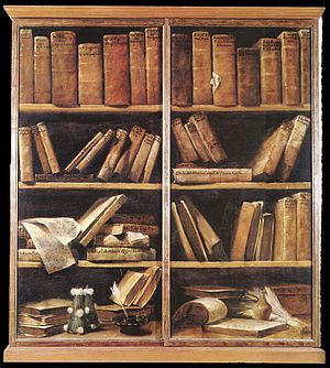 Giuseppe Maria Crespi - Bookshelves - WGA05755