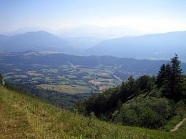 A general view of Monestier-de-Clermont