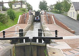 Grindley Brook locks