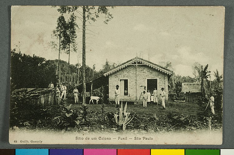 Sitio de um Colono - Funil - São Paulo, Guilherme Gaensly.