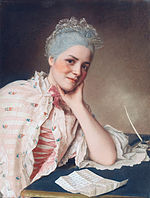Портрет актрисы мадемуазель Жаке. Ок. 1748–1752. Пастель. Частное собрание