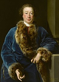 John Rolle Walter, člen angl. parlamentu, kolem 1753, Royal Albert Memorial Museum, Exeter