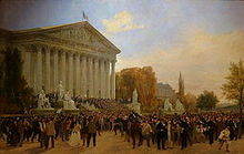 パリの議事堂で帝政の廃止が発表される。デディエと共作