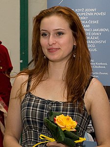 Kamila Janovičová v roce 2012