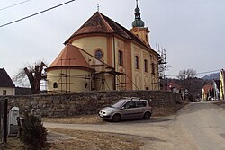 Farní kostel sv. Jakuba Staršího v Kvítkově
