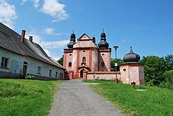 Farní kostel Narození Panny Marie ve Strašíně.