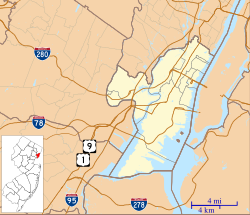 Hoboken Terminal is located in Hudson County, New Jersey