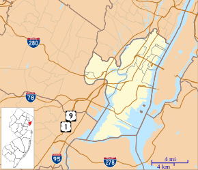 Jersey City is located in Hudson County, New Jersey