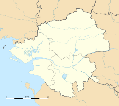 Location map France Loire-Atlantique