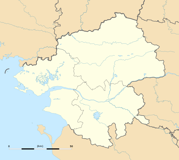 Carte de la Loire-Atlantique