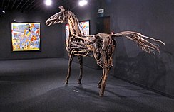 View inside the Collection de l'art brut museum, Lausanne Losanna, collection de l'art brut, 05.JPG