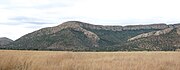 Magaliesberg sett fra dammen Olifantsnek Dam.