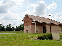 Skyline of Peyrelongue-Abos