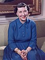 Mamie Eisenhower op 30 mei 1954 geboren op 14 november 1896