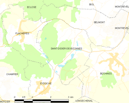 Saint-Didier-de-Bizonnes - Localizazion