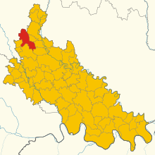 Localisation de Mulazzano