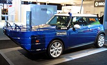 An April Fool's joke of the Mini Cooper, called the Yachtsman Mini Yachtsman -- 2012 NYIAS.JPG