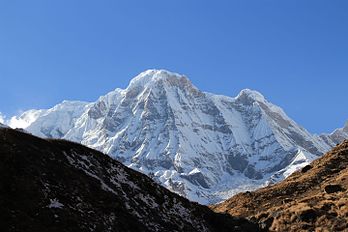 L'Annapurna, dixième plus haut sommet du monde. (définition réelle 5 184 × 3 456)
