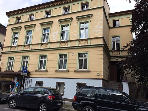 Main elevation from the street