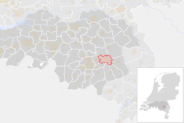 Locatie van de gemeente Helmond (gemeentegrenzen CBS 2016)