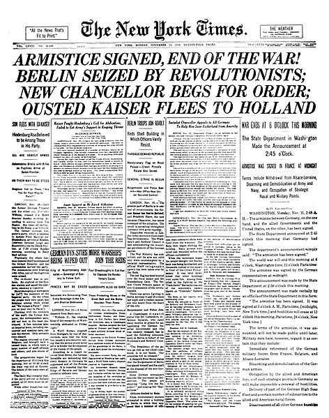파일:NYTimes-Page1-11-11-1918.jpg