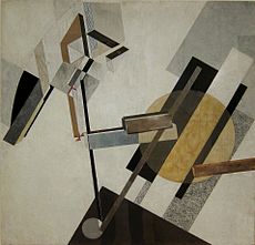 constructivist artwork by Lissitzky