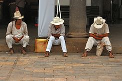 Nahua indián férfiak, Zacatlán