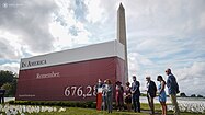 Nancy Pelosi speaking at the In America: Remember memorial