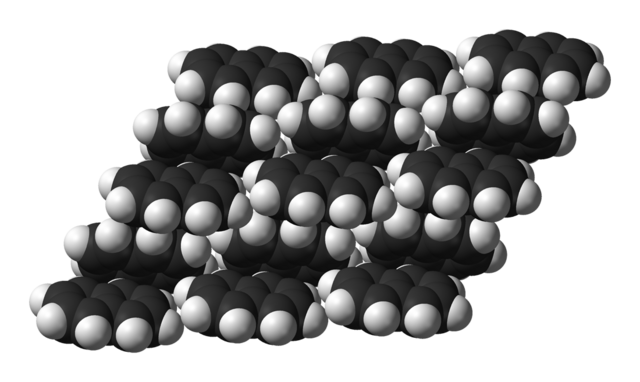 Unit cells of naphthalene