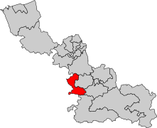 La dix-septième circonscription en 2010.