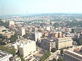 North Oakland seen from near the top of the Cathedral of Learning