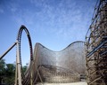 Houten looping constructie van Son of Beast