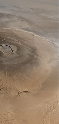 Mars Global Surveyor image of Olympus Mons