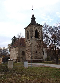 Bell tower in Přistoupim