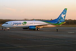 Pegas Fly, VP-BPY, Boeing 737-83N