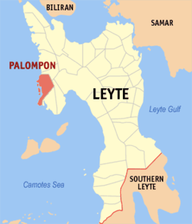 Palompon na Leyte Coordenadas : 11°3'0"N, 124°22'48"E