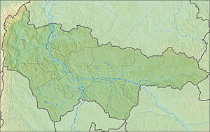 Ханты-Мансинь автономонь округ — Югра на карте