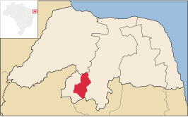 Kaart van Caicó