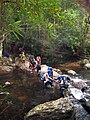 Lintasan sungai di Kuala Juram