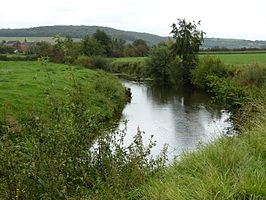 Rivier de Bar en het kerkdorpje Connage