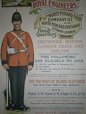 Royal Engineers recruitment poster Royal Engineers recruitment poster 1890.JPG
