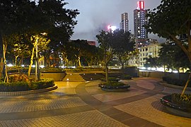 Public open space of Royal Peninsula in September 2016