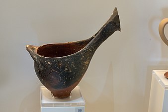 Sauceboat. Tiryns, Lower citadel, 2700-2200 BCE