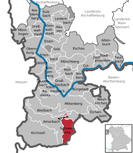 Schneeberg - Localizazion