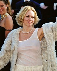 Sharon Stone, l'actrice qui interprète Catherine Tramell en 2002.